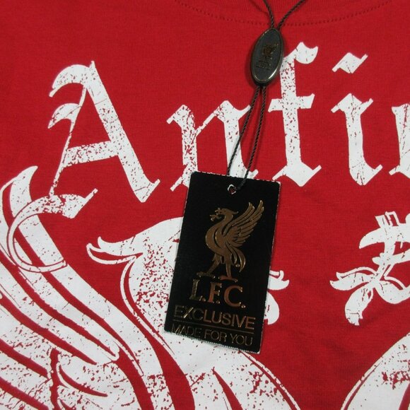 Liverpool Football Club mens official LFC crew soccer tee M - Picture 3 of 7